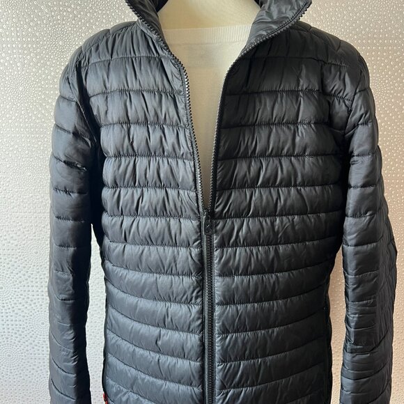 BOGNER FIRE + ICE Men's Black Quilted Regular Fit Full-Zip Puffer Jacket Size L - Picture 2 of 8